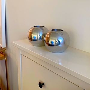 Silver Candle holders